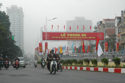 Hà Nội Năm 2013, thông xe, khởi công hàng loạt công trình